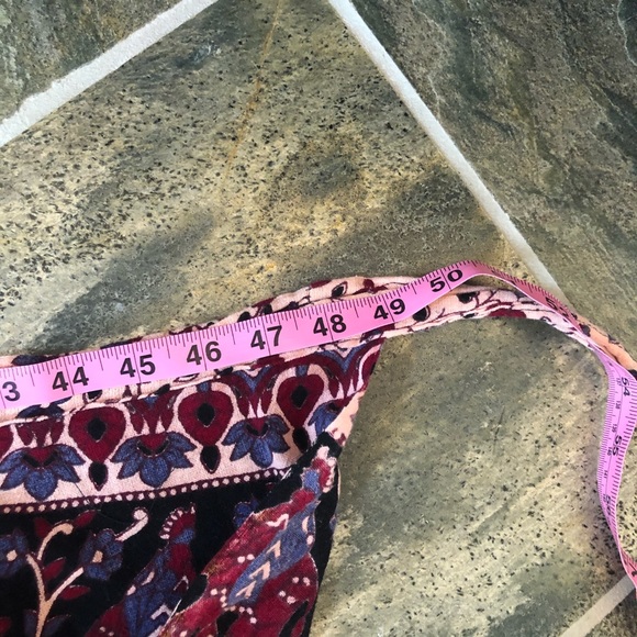 Vintage Indian Block Print Wrap Skirt - Picture 5 of 10